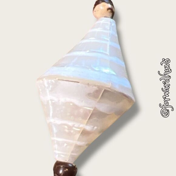 Vintage African-Style Wood Animal Carving Necklace - Picture 6 of 13